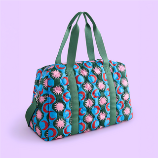 Celestial Skies Quilted Overnight Bag