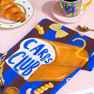 Carbs Club Tea Towel