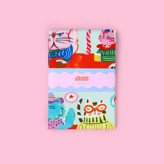 Cool Cat Club Tea Towel