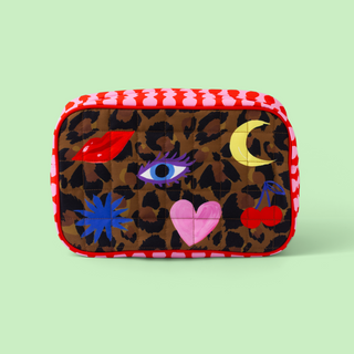 Leopard Icon Wash Bag