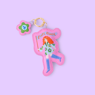 Girls Rule Keyring