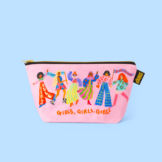 Girls Rule Zip Bag