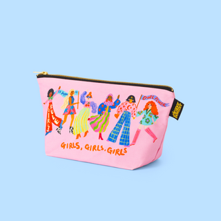 Girls Rule Zip Bag