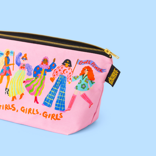 Girls Rule Zip Bag