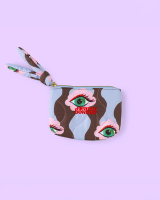 Flower Gaze Quilted Purse