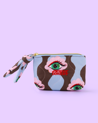 Flower Gaze Quilted Purse