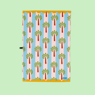 Electric Coast Palm Riviera Tea Towel