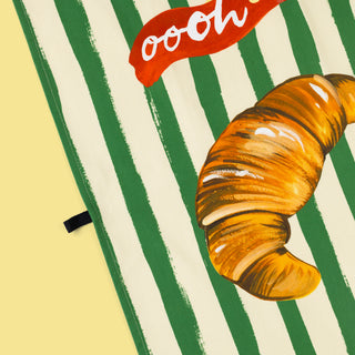 Oooh La La Croissant Tea Towel