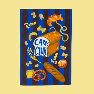 Carbs Club Tea Towel