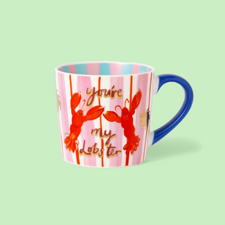 You're My Lobster Stripe Mug