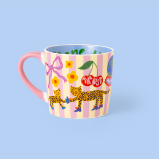 Nan Heart Charm Mug