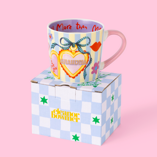 Grandma Heart Charm Mug