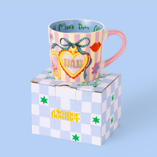 Nan Heart Charm Mug