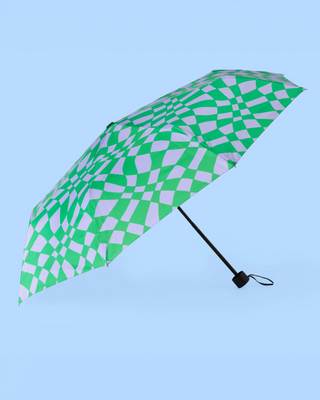 Waved Checkerboard Umbrella