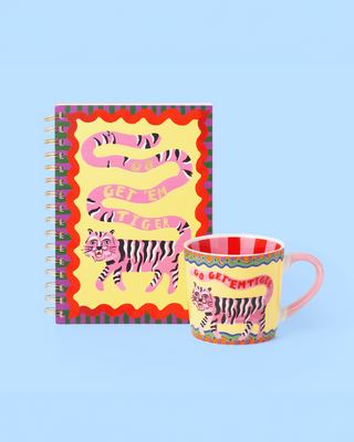 Go Get Em Tiger Mug & Notebook