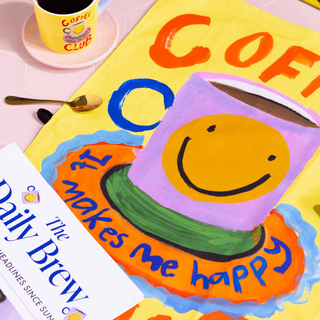 Coffee Club Tea Towel