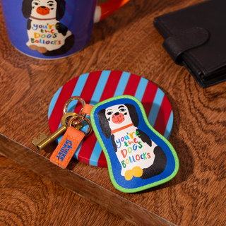 Dog's Bollocks Keyring