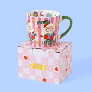 Merry Christmas Santa Presents Mug