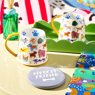 Cool Dog Club Mug & Coaster