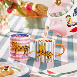 Adult & Mini Leopard Mug Set