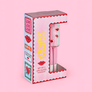 With Love Flutes & Coasters Gift Set