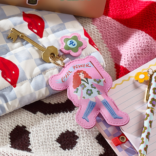Girls Rule Keyring