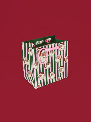 Jolly Santa Mug Gift Bag