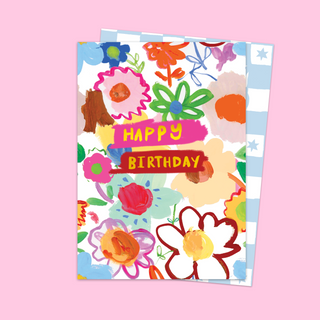 Birthday Floral Card