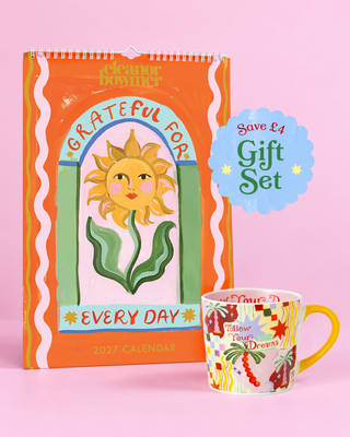 Follow Your Dreams Mug & Calendar Set