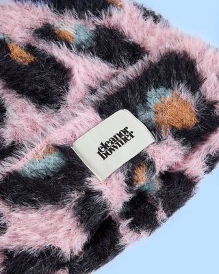 Pink Leopard Hat