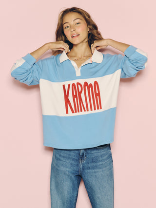Karma Rugby Lounge Top