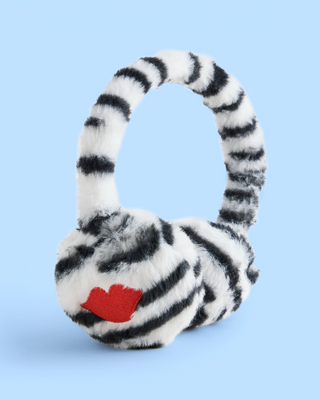 Zebra Icon Ear Muffs
