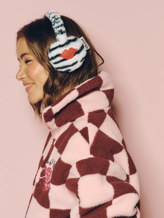 Zebra Icon Ear Muffs
