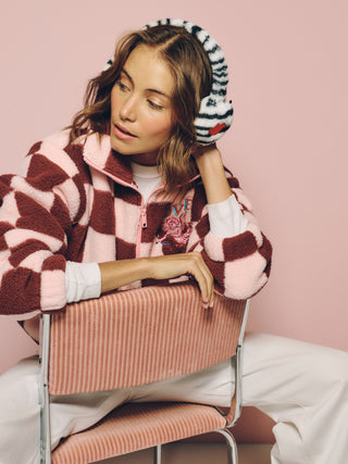 Zebra Icon Ear Muffs