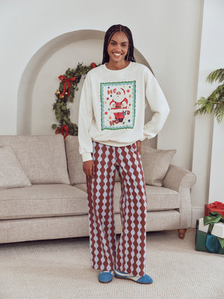 Jolly Santa Adult Unisex Christmas Jumper