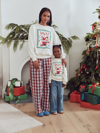 Jolly Santa Adult Unisex Christmas Jumper