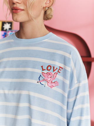 Cupid Stripe Longsleeve Tee
