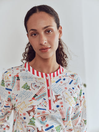 Dear Santa Womens Christmas Pyjamas