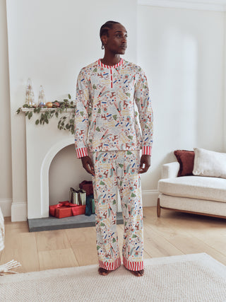 Dear Santa Mens Christmas Pyjamas