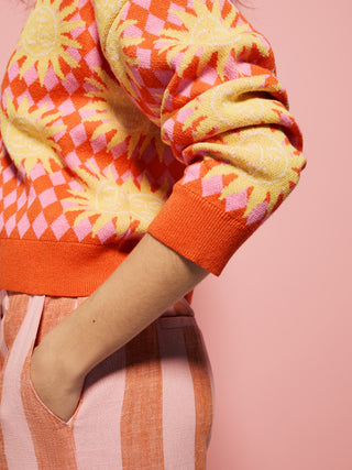 Sun Knitted Cardigan