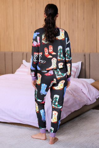 Black Howdy Pyjama Set