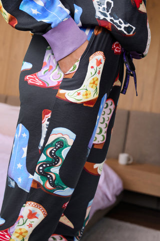 Black Howdy Pyjama Set