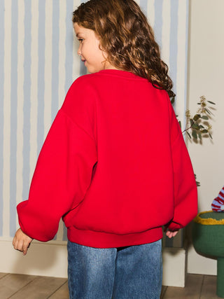 Disco Santa Kids Christmas Jumper