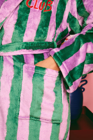 Coffee Club Fleece Robe