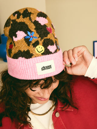 Leopard Embroidered Hat