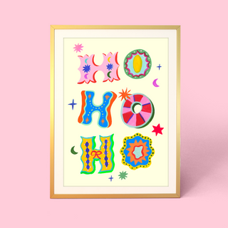 Ho Ho Ho Christmas Print