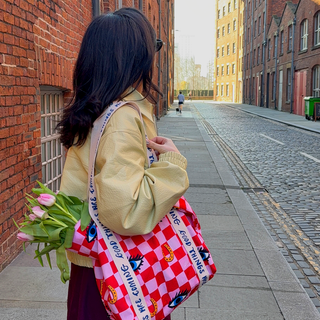 Checker Icons Tote Bag