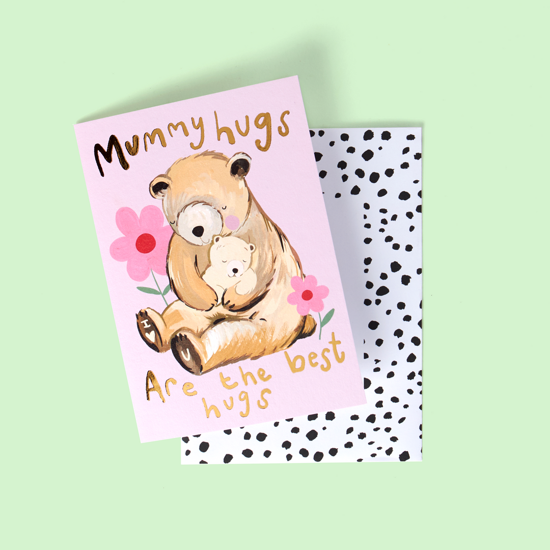 Mummy Bear Hugs Card