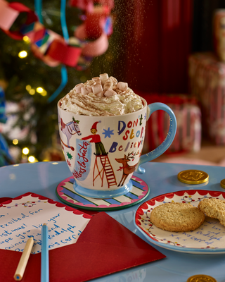 Dear Santa Mug & Snack Plate