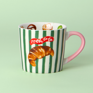 Croissant Mug & Calendar Gift Set
